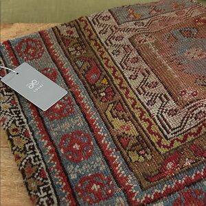 Loloi One Of A Kind Turkish Kilim Rug Pillow Cushion Cover,  NWT